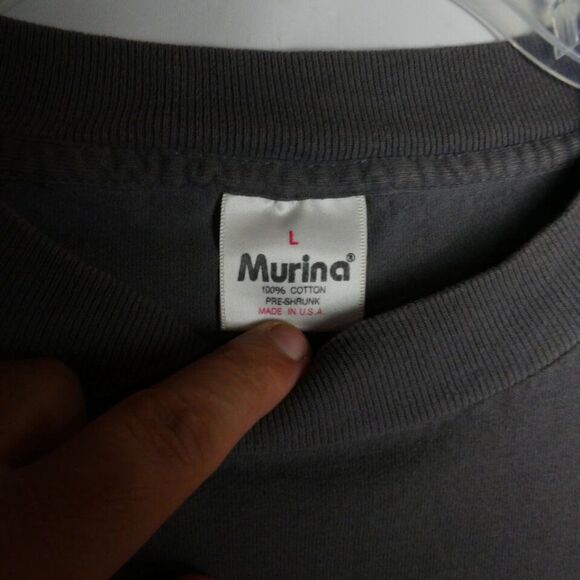 Pitt Adult Size L Printed T-Shirt "Leave Me Alone" Comics Vintage 90s - Picture 4 of 11